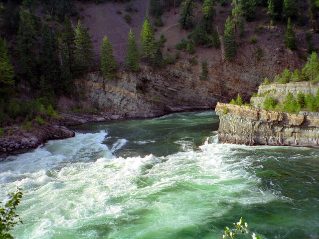 Raging River in Montana