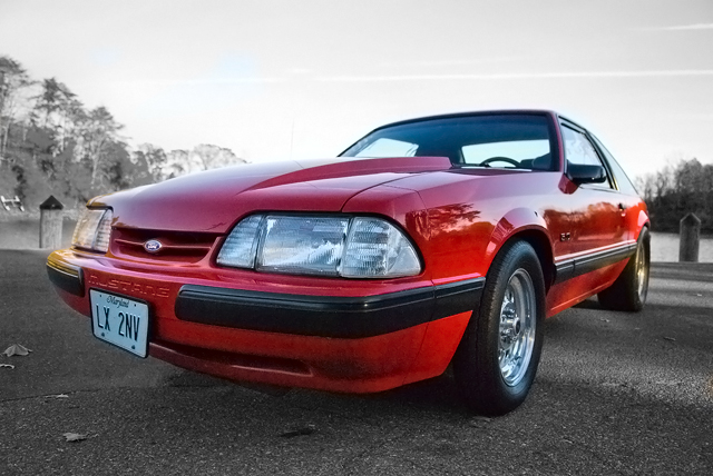 Red Mustang