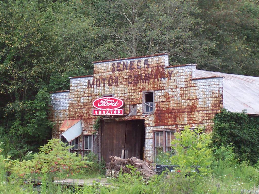 Seneca Motor Company Sign