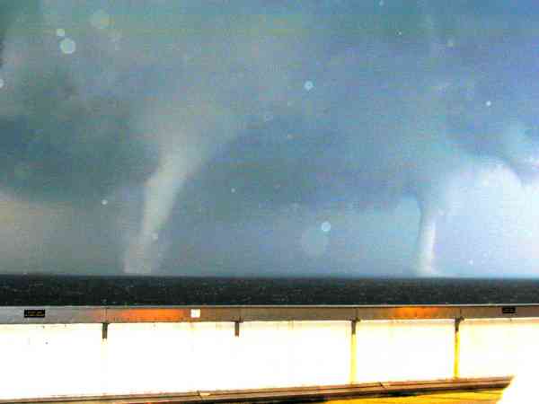 Sisters Tornados as seen from Benedict Bridge