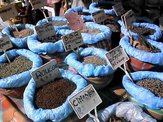 Spices for sale in St. Maarten