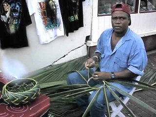 St. Maarten basket man