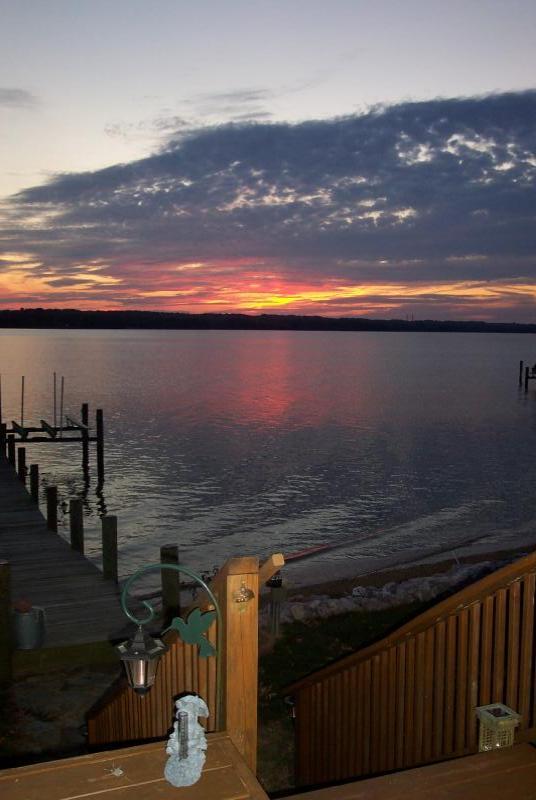 Storm front approaching Wicomico Shores