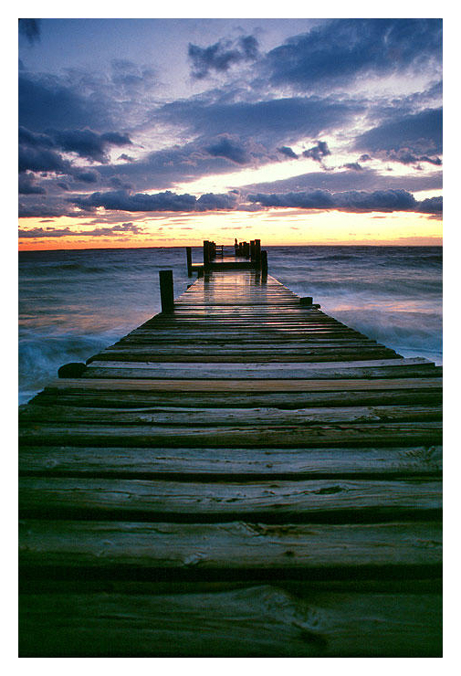 Stormy Pier