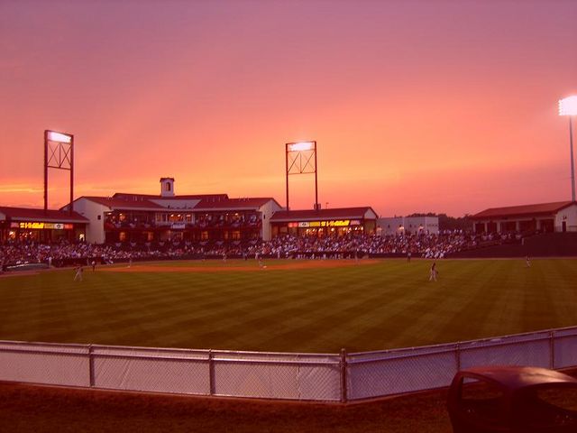 Sunset-Blue Crabs game