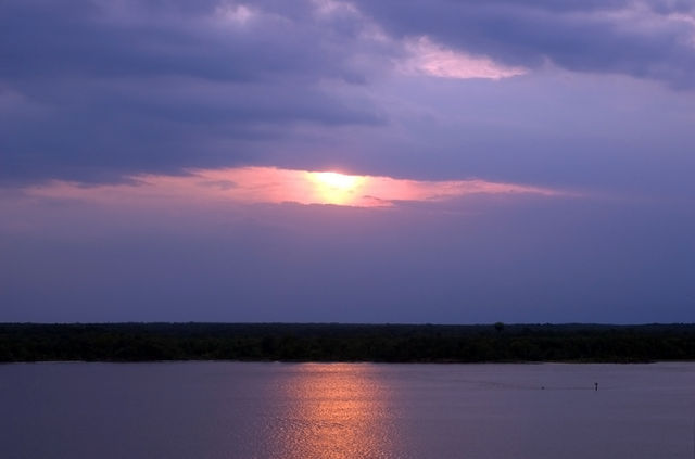 Sunset from the Solomons Bridge