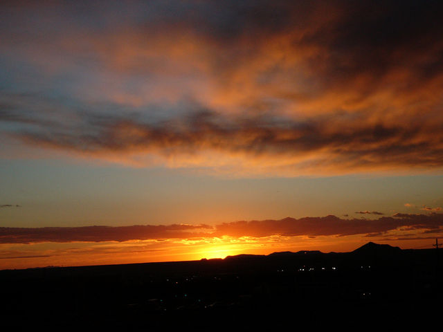 Sunset in Las Cruces