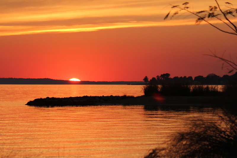 Sunset Newtowne Neck State Park