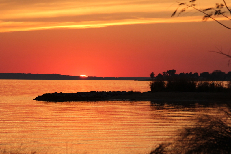 Sunset Newtowne Neck State Park