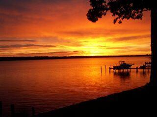 Sunset on the Wicomico River