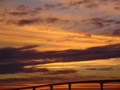 Sunset over Solomons Bridge