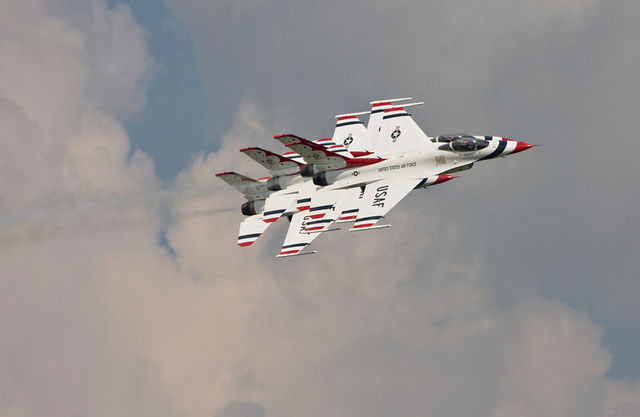 Thunderbirds at JSOH 2009, Andrews AFB