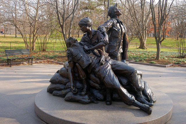 Vietnam Women's Memorial in DC