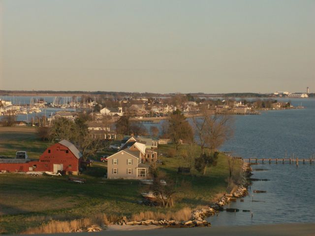 View from the Solomons Bridge