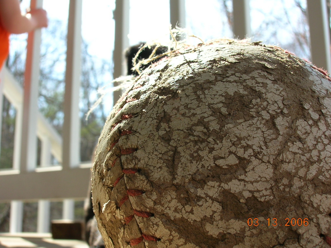 Weathered ball