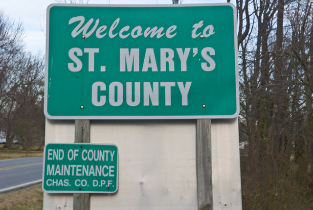 Welcome to St Mary's sign